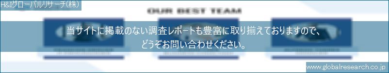 世界の市場調査レポート販売サイト（H&Iグローバルリサーチ株式会社運営）